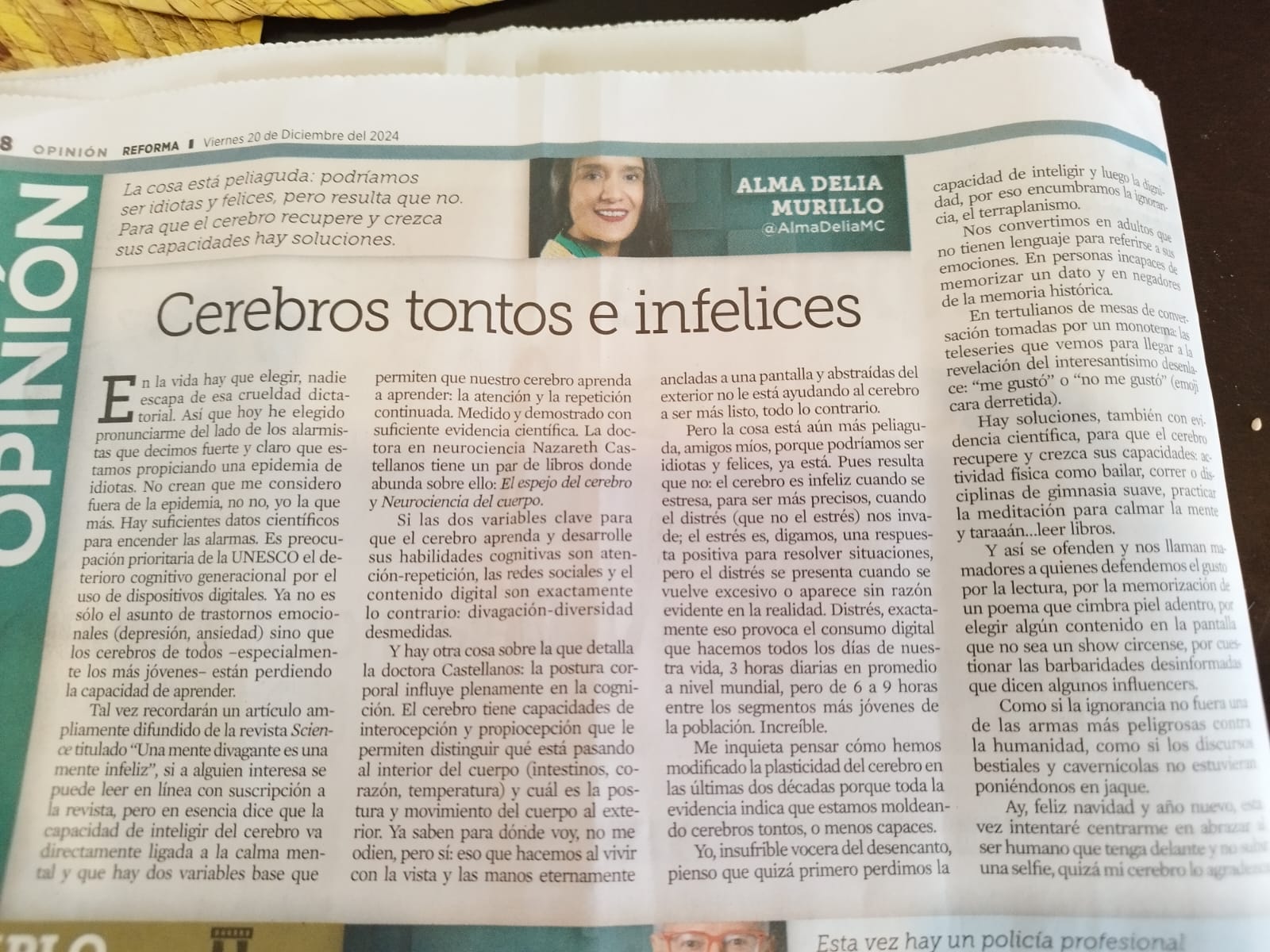 Cerebros Tontos e Infelices